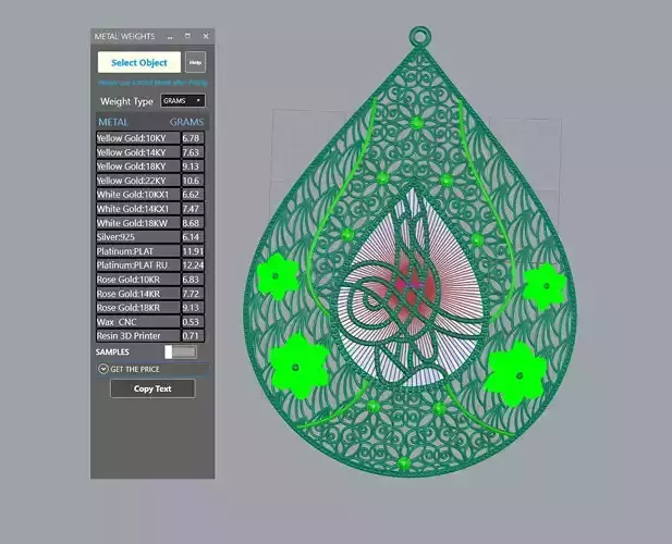 madalyon necklace pendant