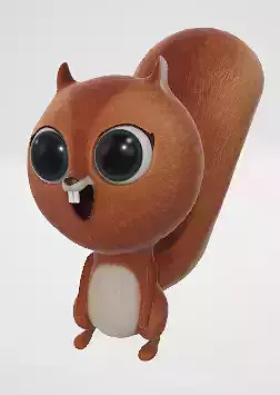 Squirrel 3D Model