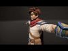 Stylized Fantasy Characters Low-poly 3D model_1