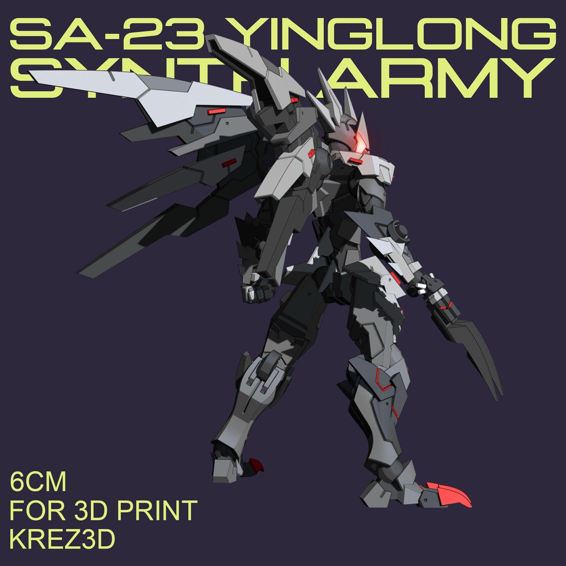 SA-23 Yinglong 3D print model_2