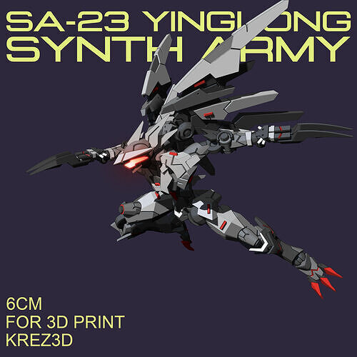 SA-23 Yinglong 3D print model