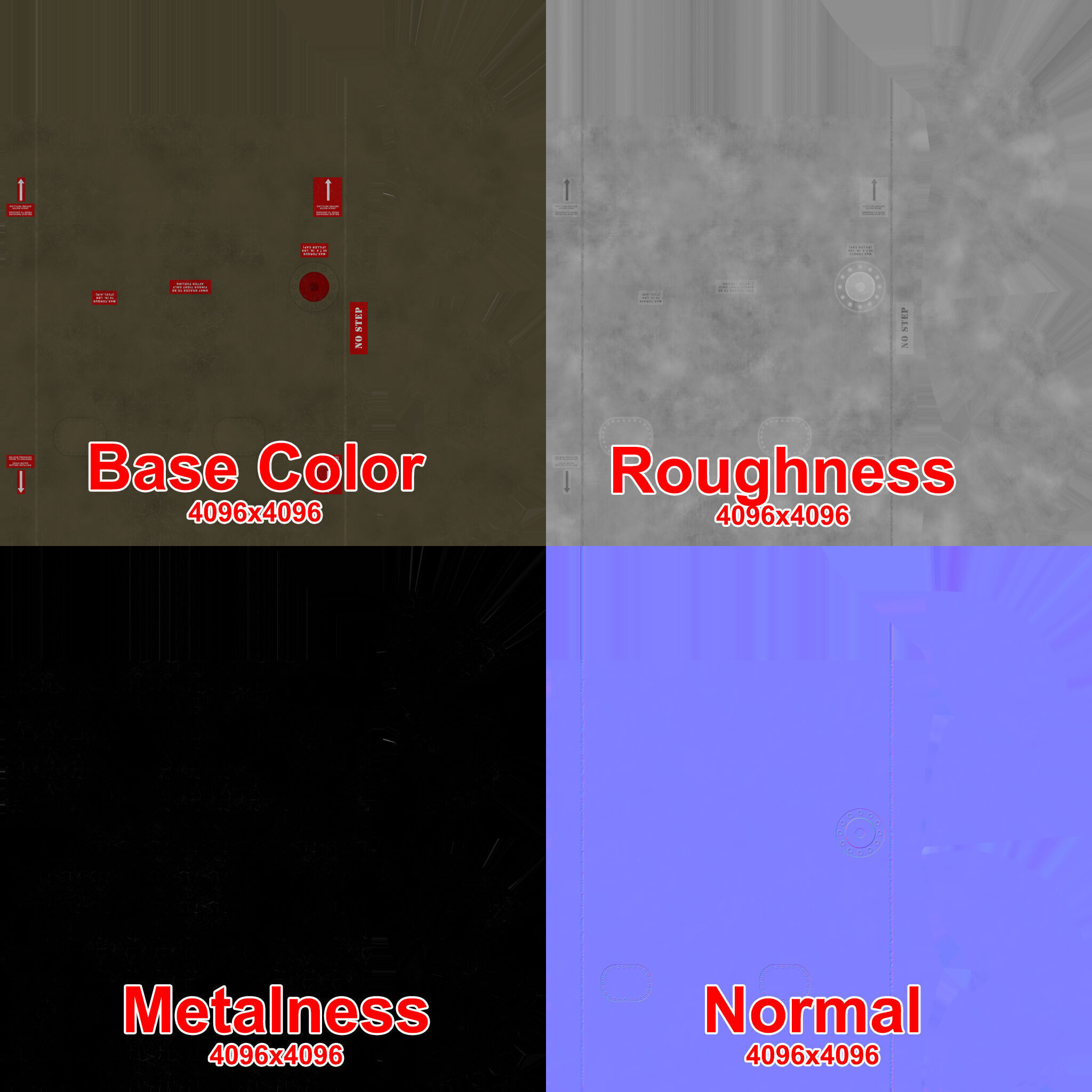 Helicopter External Fuel Tank 450L With Mount Low-poly 3D model_17