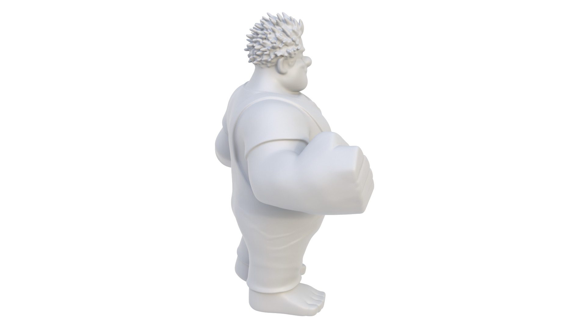 Cartoon character Ralph 06 3D model_7