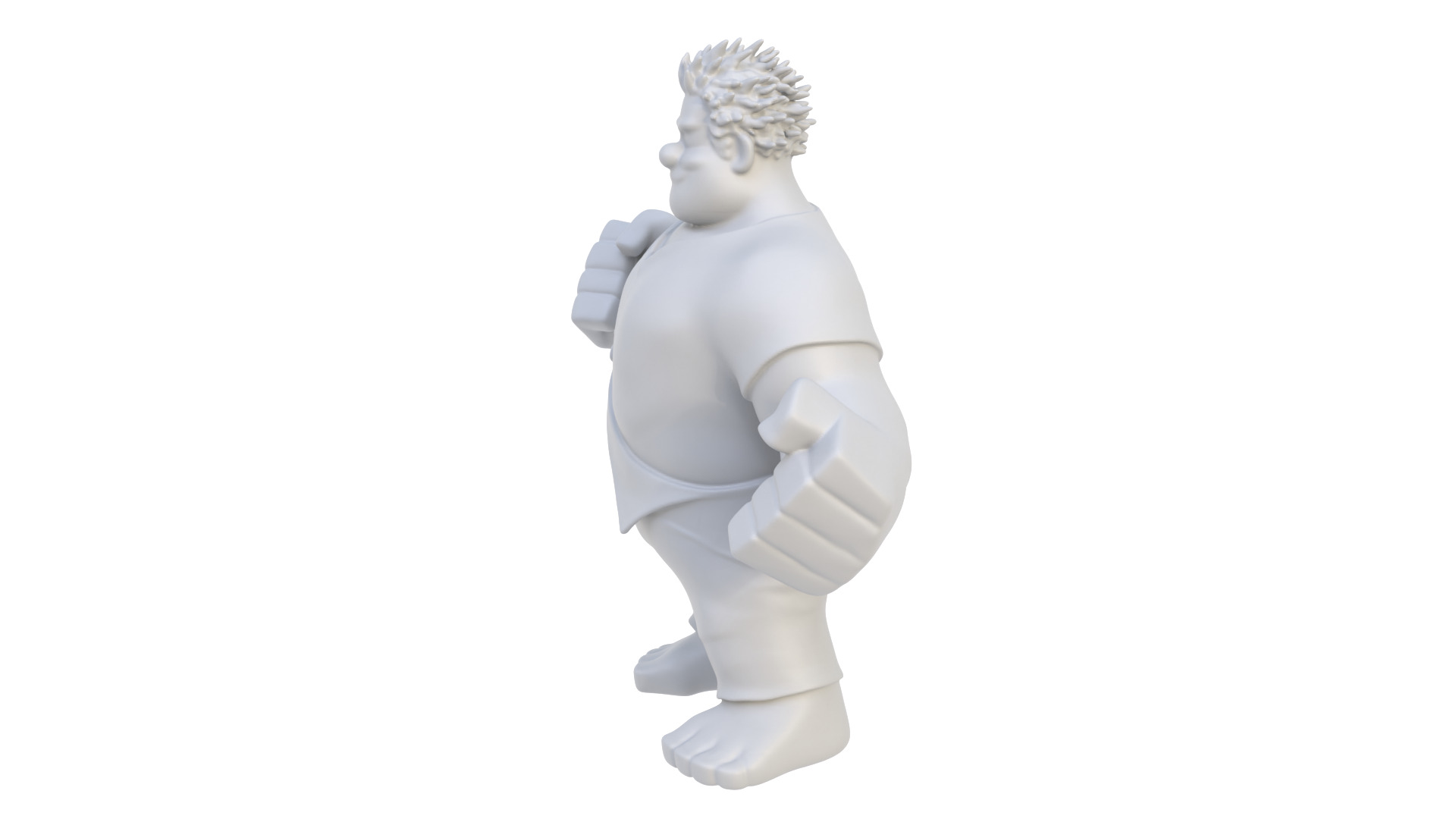 Cartoon character Ralph 06 3D model_3