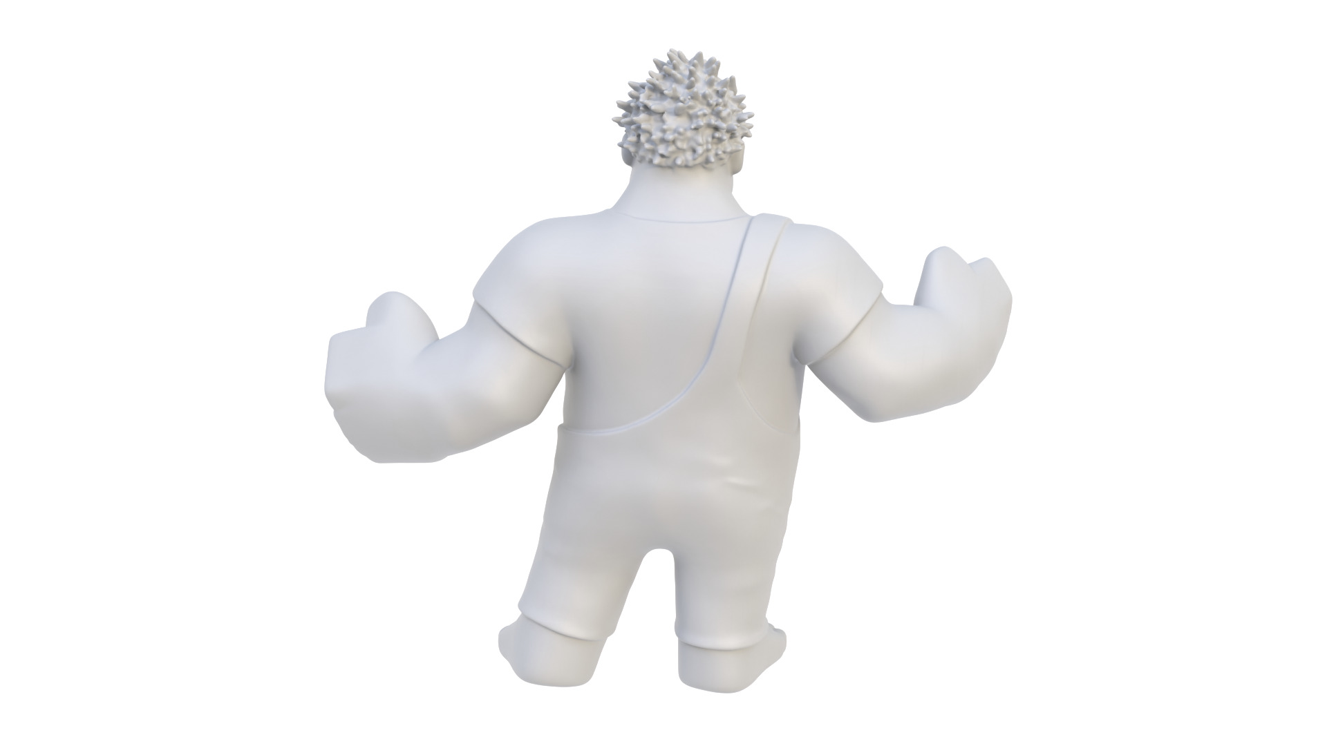 Cartoon character Ralph 06 3D model_5