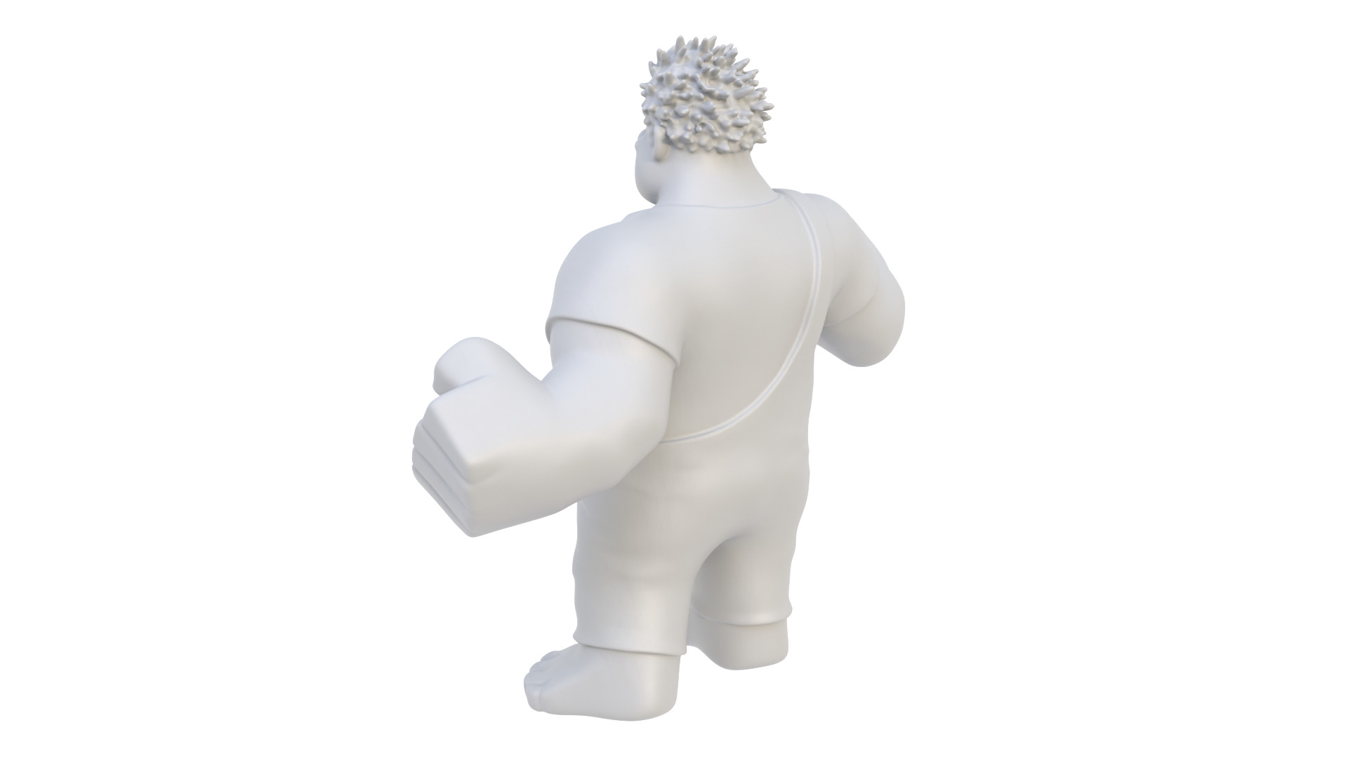 Cartoon character Ralph 06 3D model_4