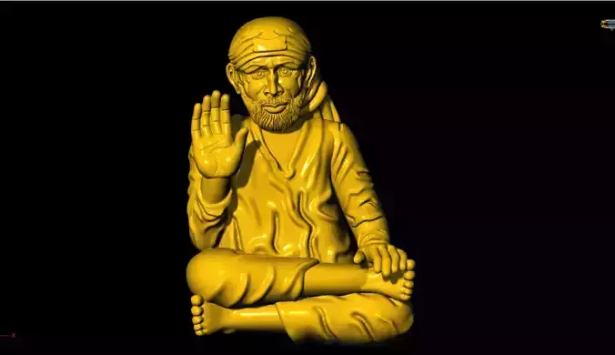 Saibaba 3D Printable Model