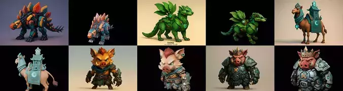 Armored Beast bundle 4 pack 100 glb