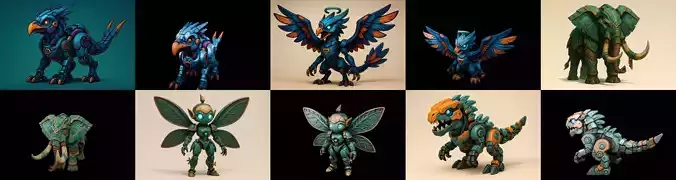 Armored Beast bundle 3 pack 100 glb