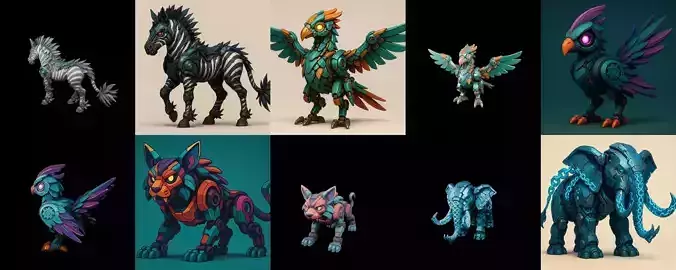 Armored Beast bundle 2 pack 100 glb