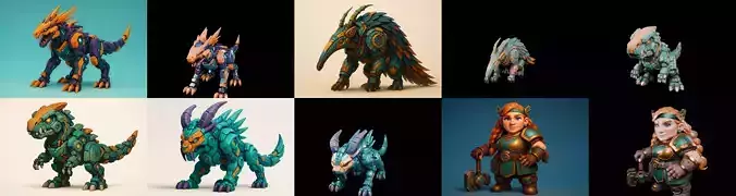 Armored Beast bundle 15 pack 100 glb