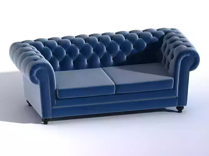 Double sofa 3D print model