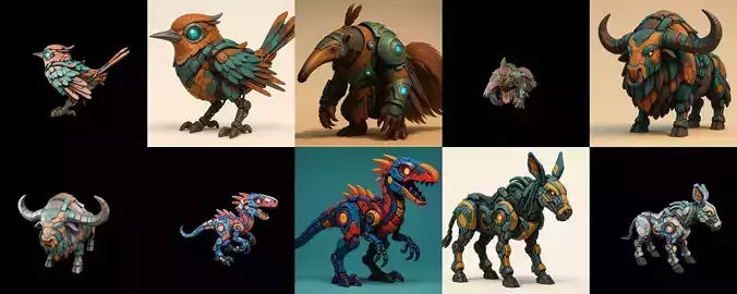 Armored Beast bundle 13 pack 100 glb