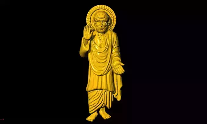 Sai Baba 3D Model 3D print model