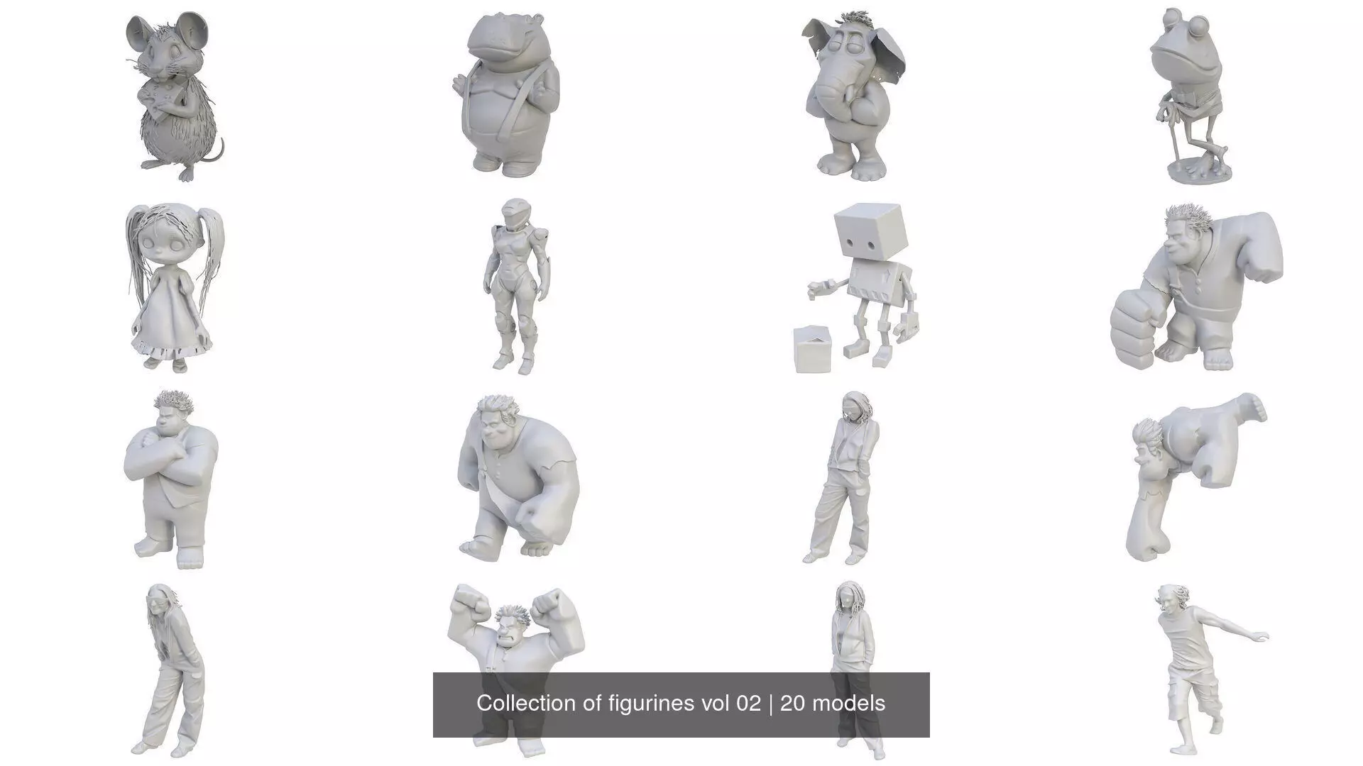 Collection of figurines vol 02 _0