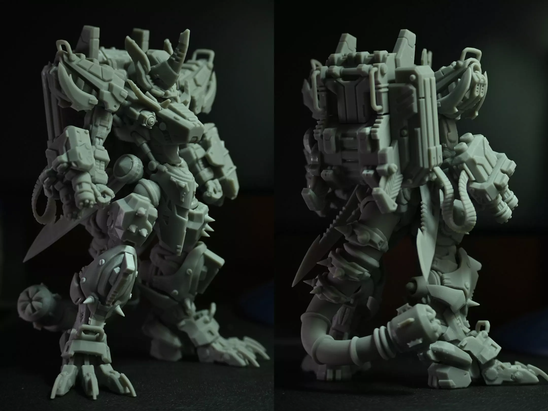 SA-2 Rampage Ver Blackchair 18cm 3D print model_0