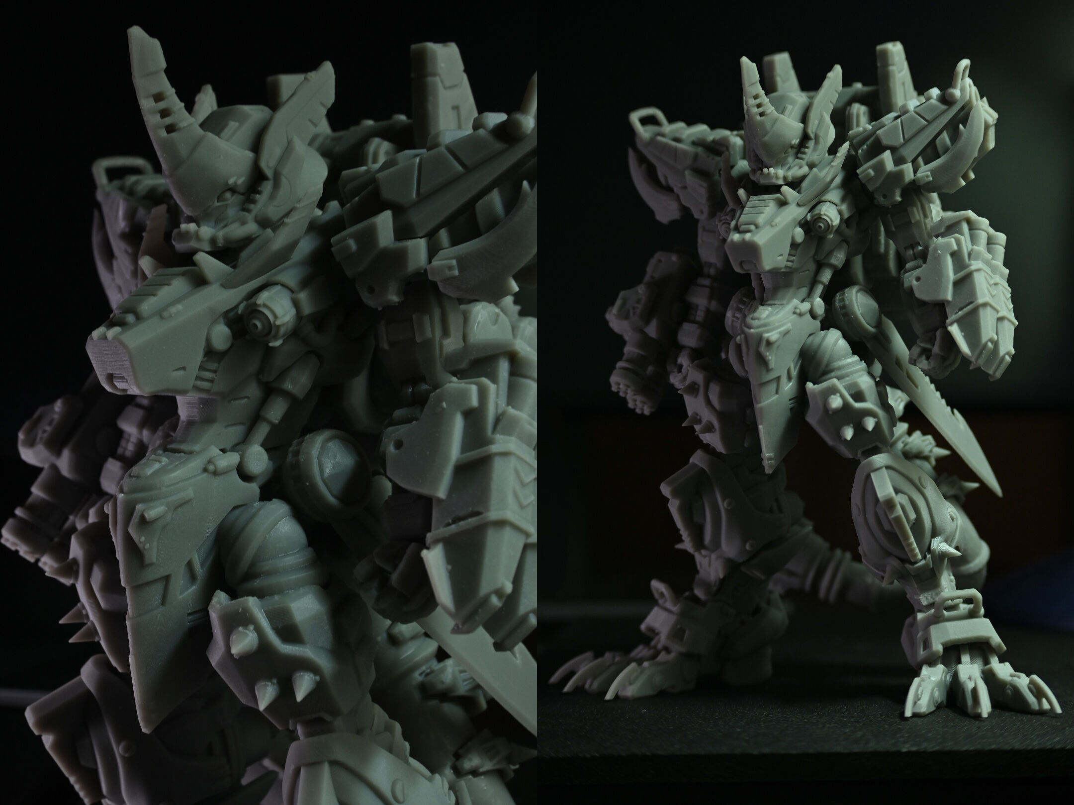 SA-2 Rampage Ver Blackchair 18cm 3D print model_1