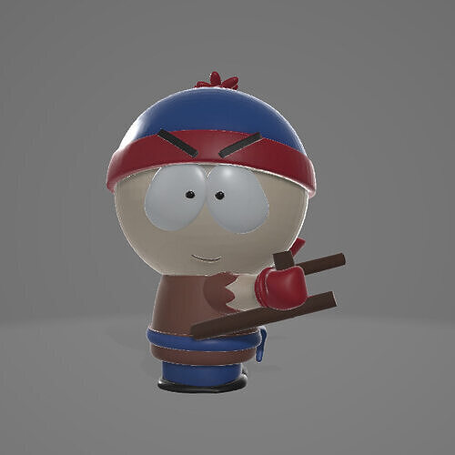 Stan Good Times with Weapons - South Park - Stan Ninja 3D print model