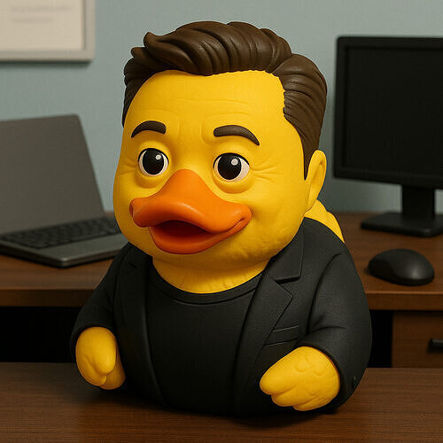 Rubber duck - Elonmusk 3D print 3D print model