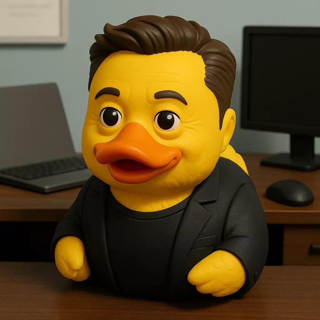 Rubber duck - Elonmusk 3D print 3D print model