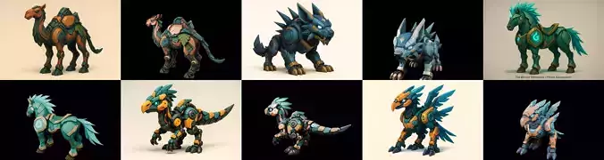 Armored Beast bundle 10 pack 100 glb