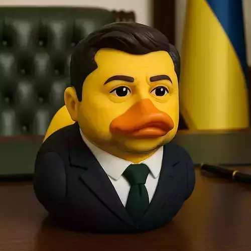 Rubber Duck - Volodymyr Zelensky model - 3D print 3D print model