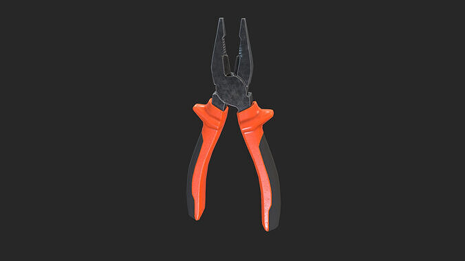 Pliers 3D Model - Game Ready Low-poly 3D model