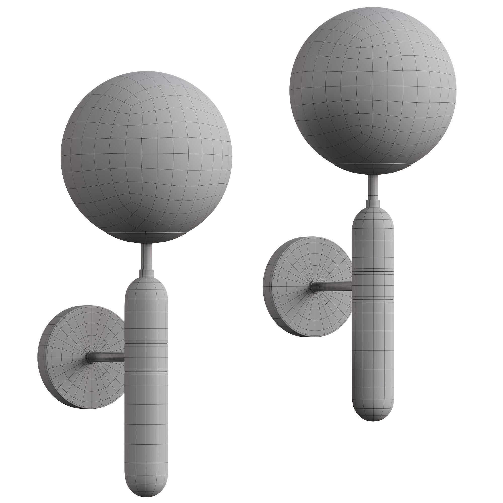 Sconce NOEL WALL 3D model_1