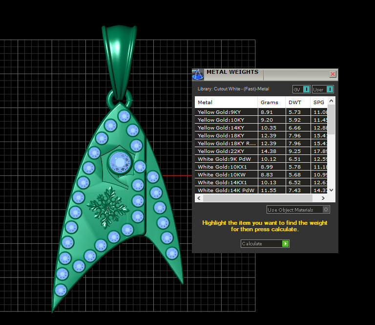 fish face pendant 3D printable model       3D print model_8