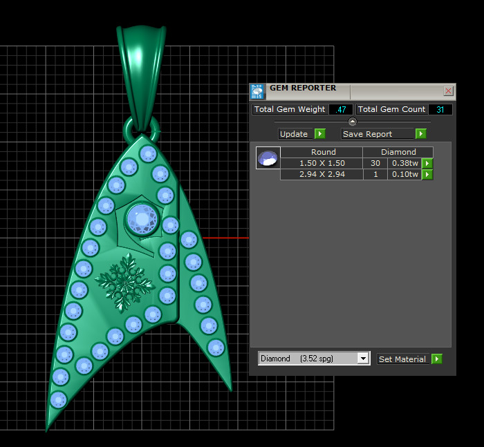 fish face pendant 3D printable model       3D print model_6