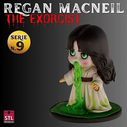 STL Regan MacNeil The Exorcist 3D print model