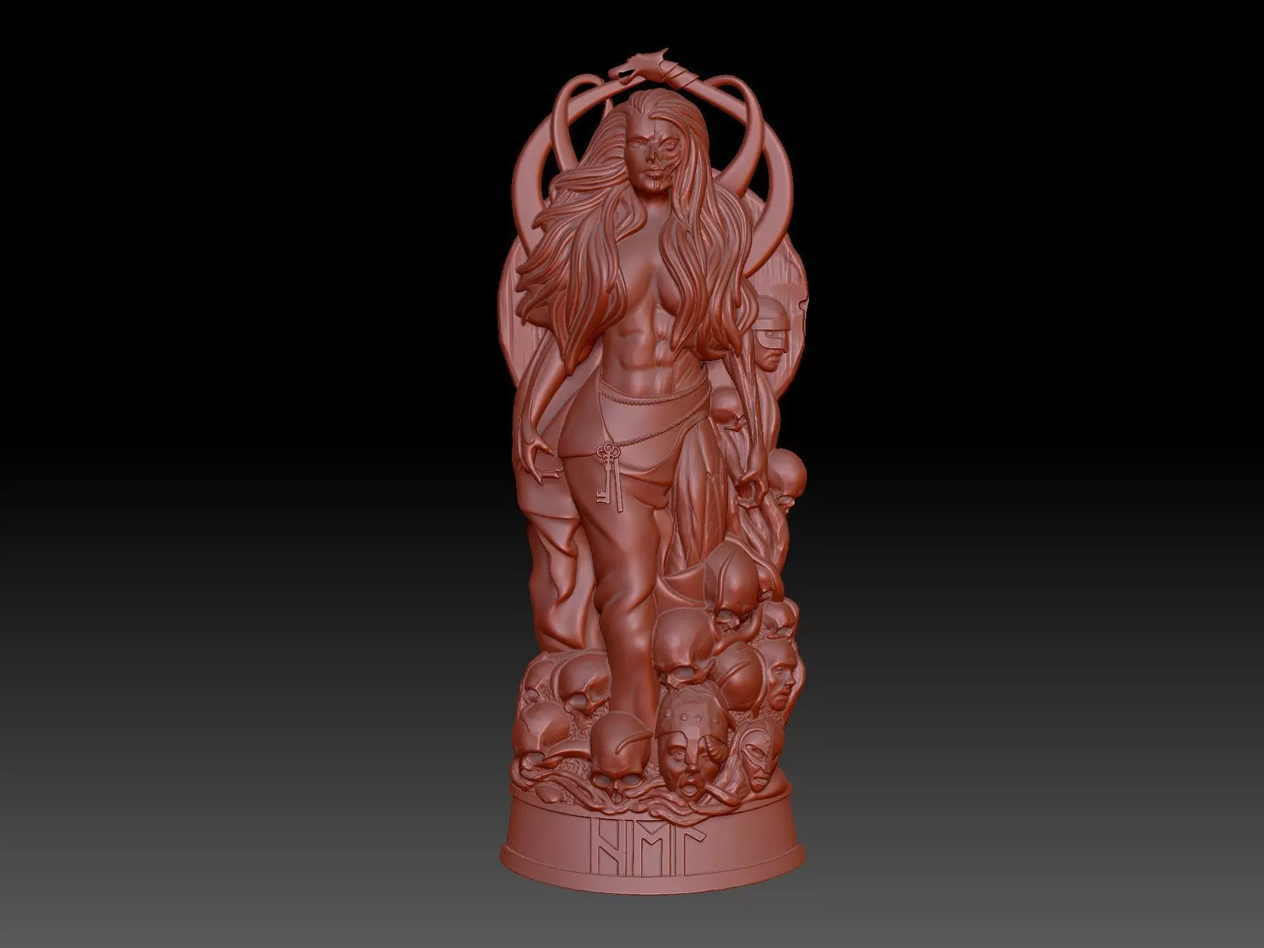 Witch 3D print model