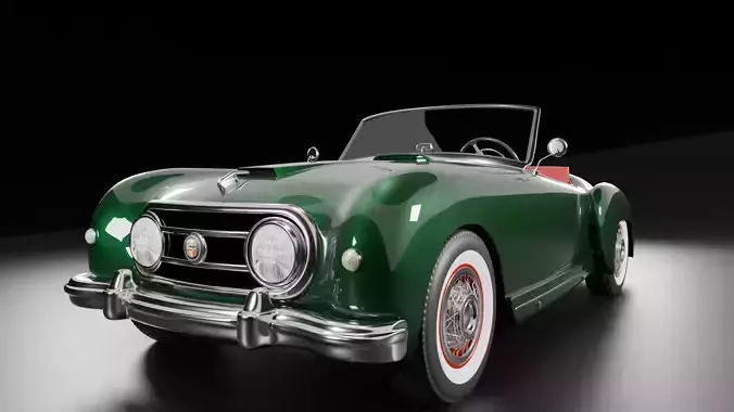 Vintage Car - Oldtimer V6 - 1950s 