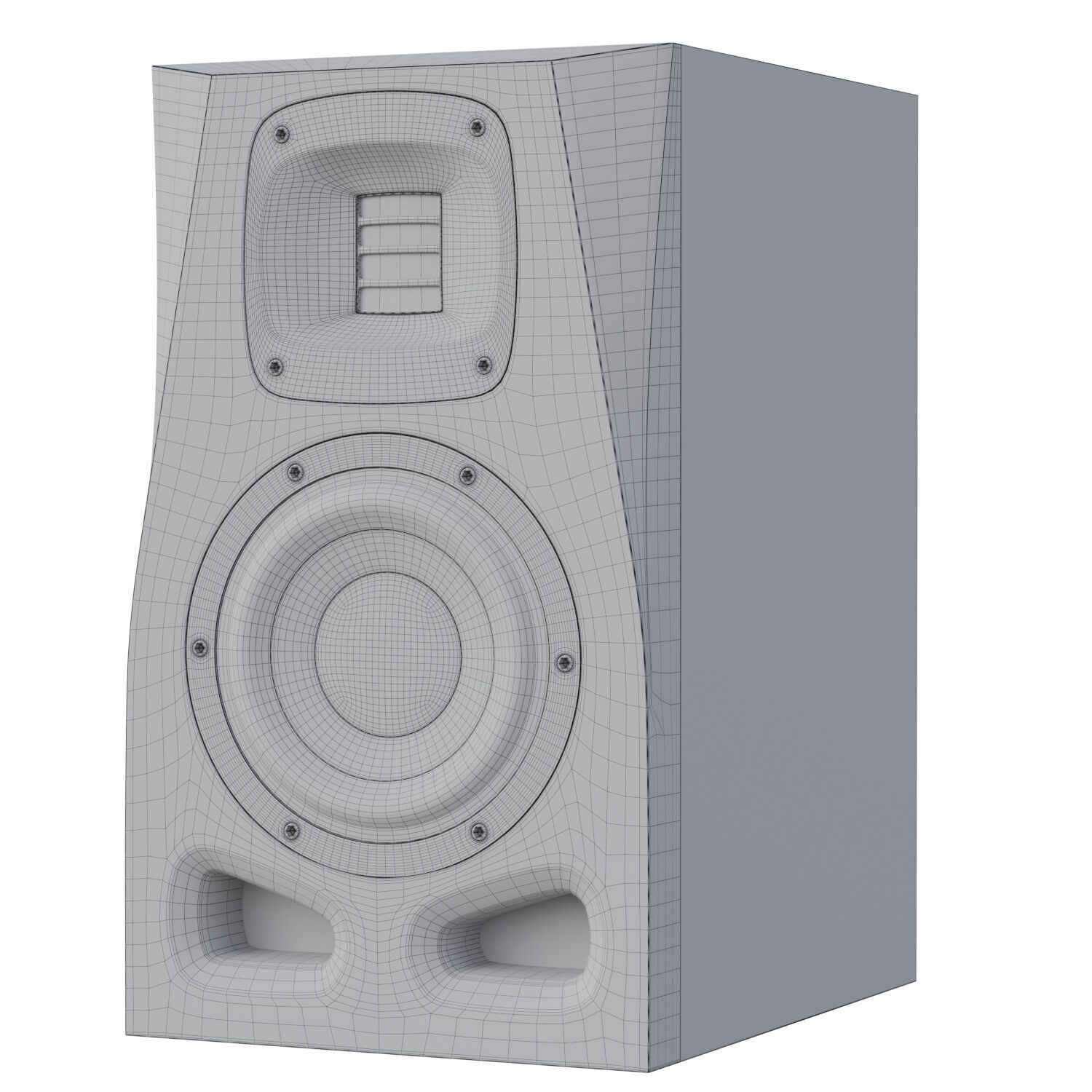 Studio Monitor ADAM AUDIO A4V 3D model_11
