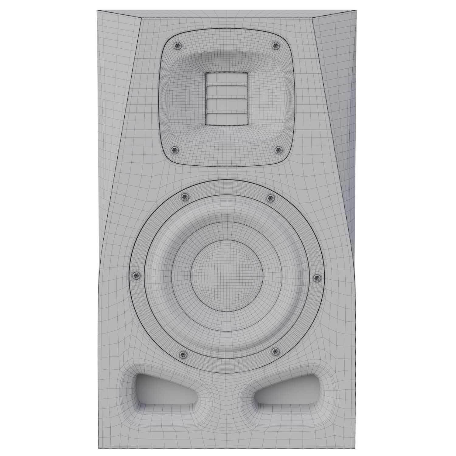 Studio Monitor ADAM AUDIO A4V 3D model_9