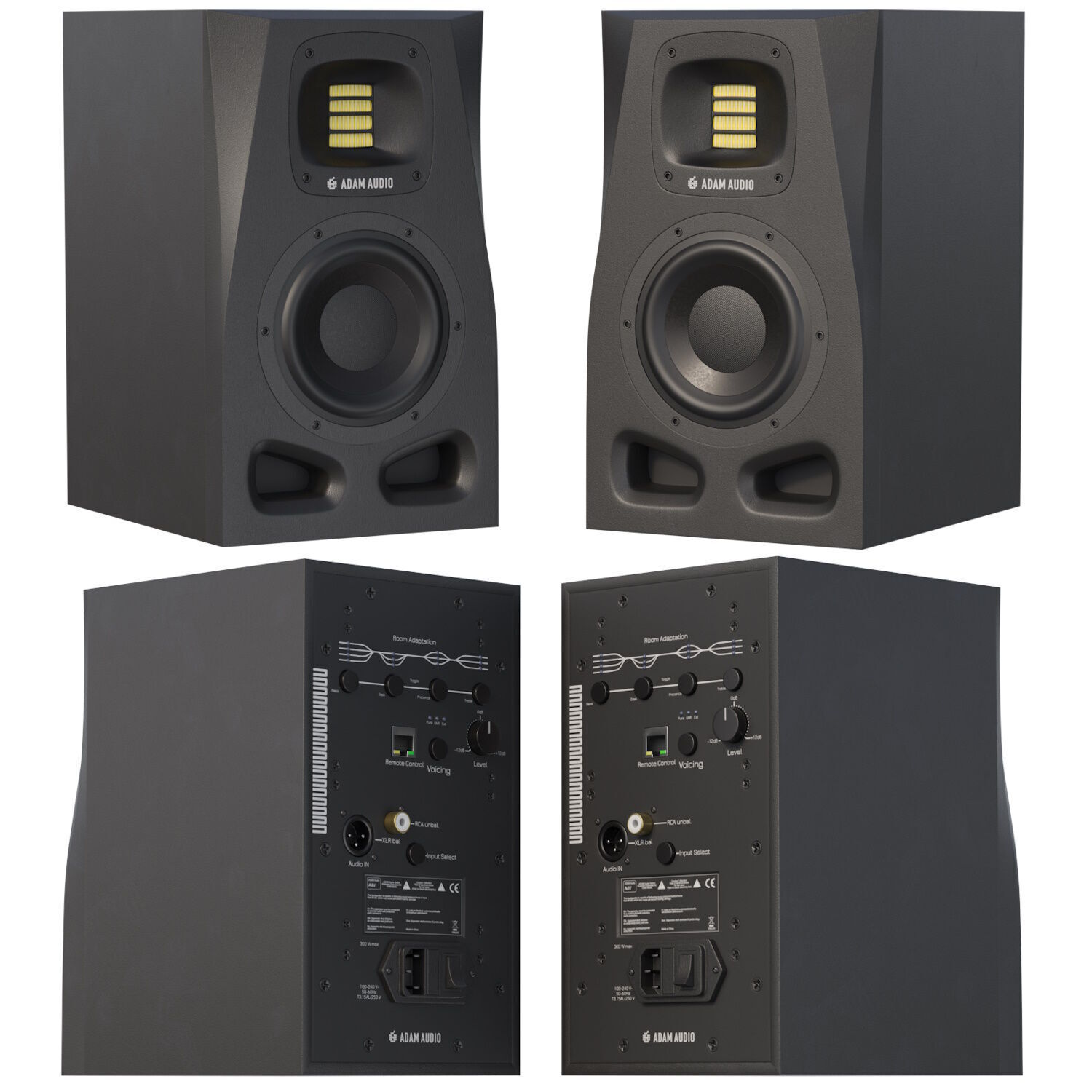 Studio Monitor ADAM AUDIO A4V 3D model_7