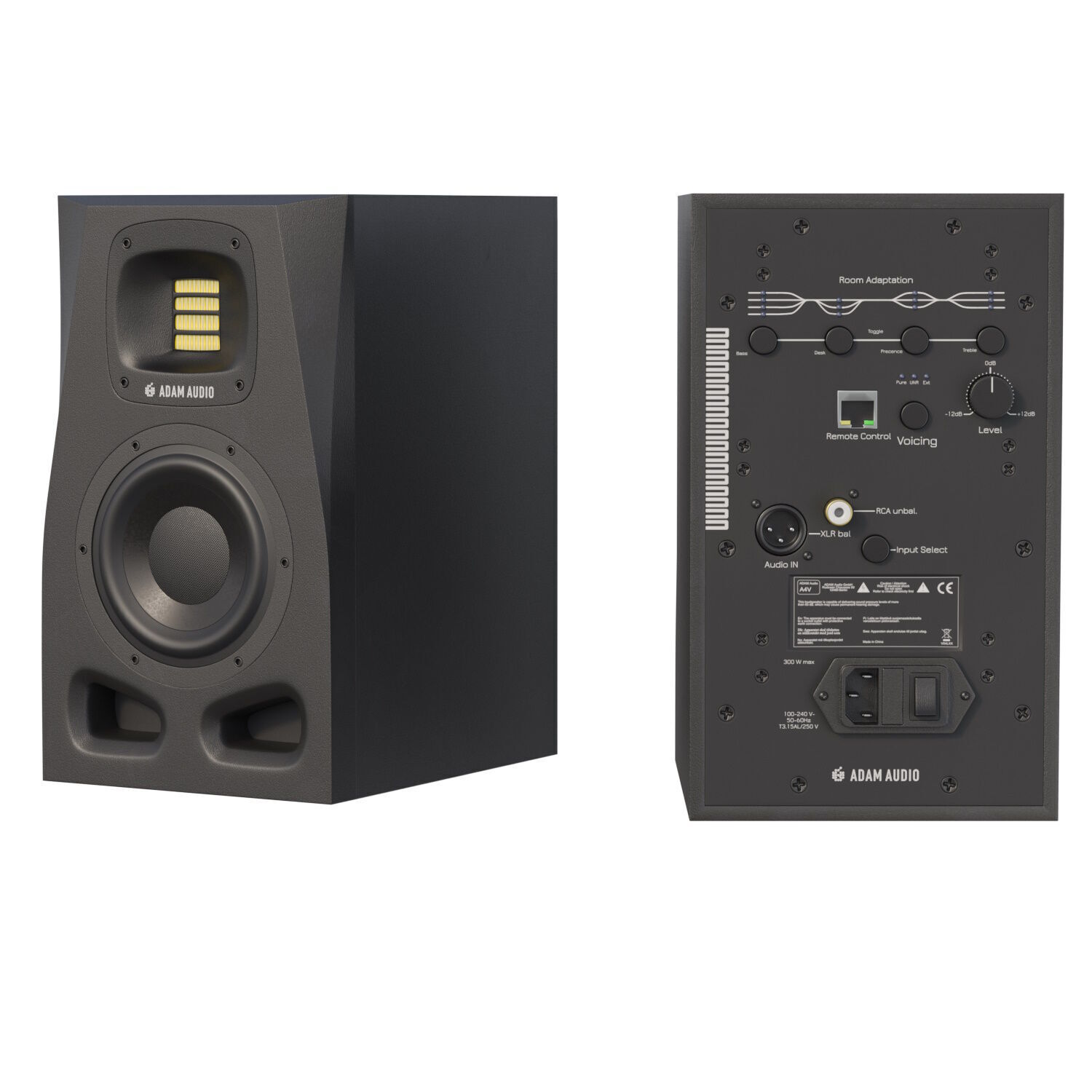 Studio Monitor ADAM AUDIO A4V 3D model_4