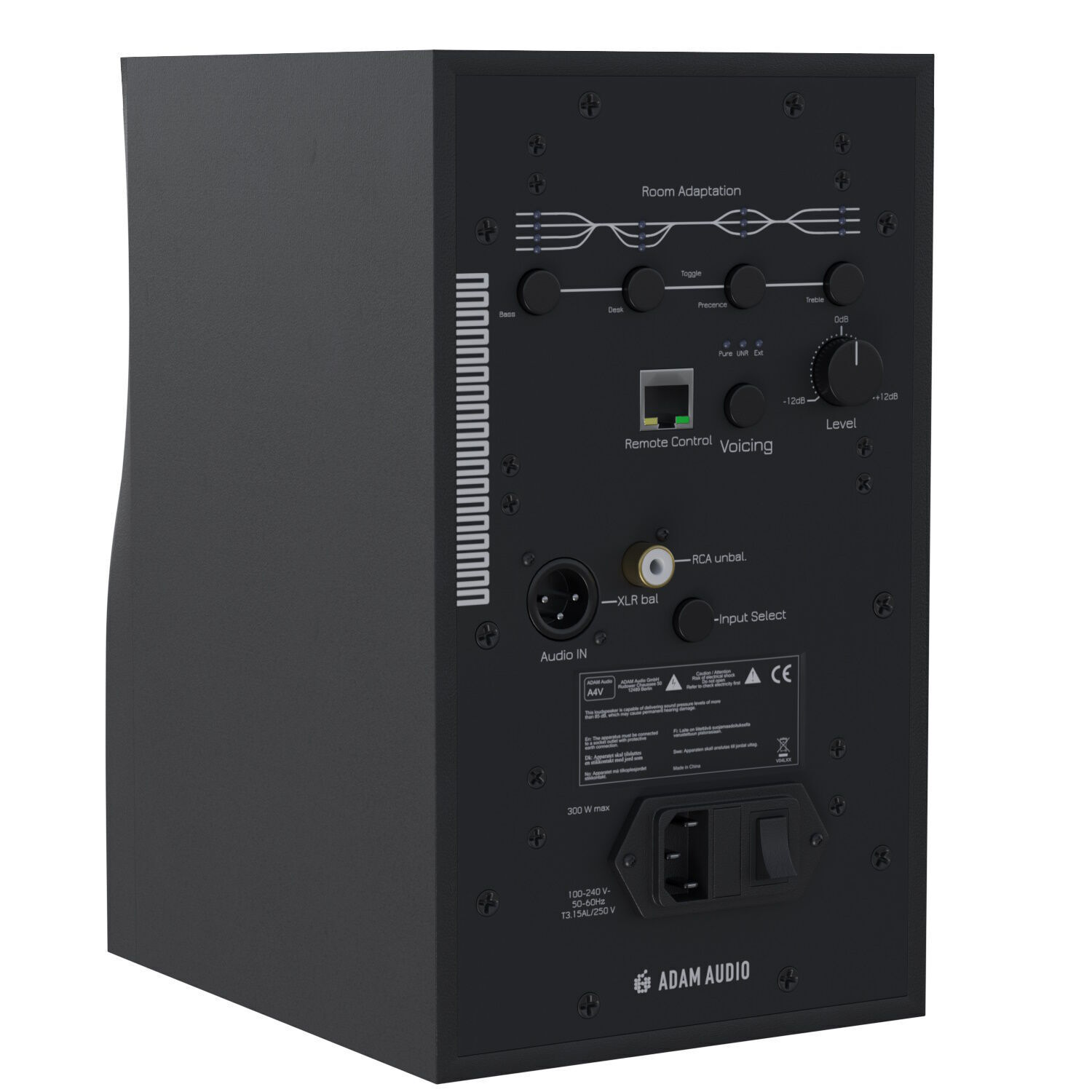 Studio Monitor ADAM AUDIO A4V 3D model_6