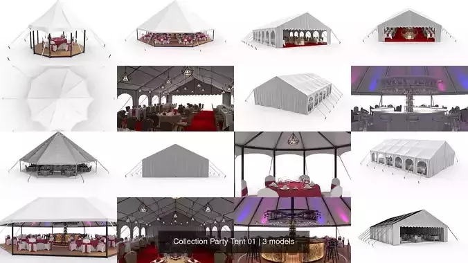 Collection Party Tent 01 