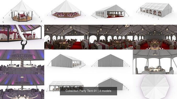 Collection Party Tent 01 