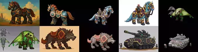 MountWorld bundle 9 pack 100 glb