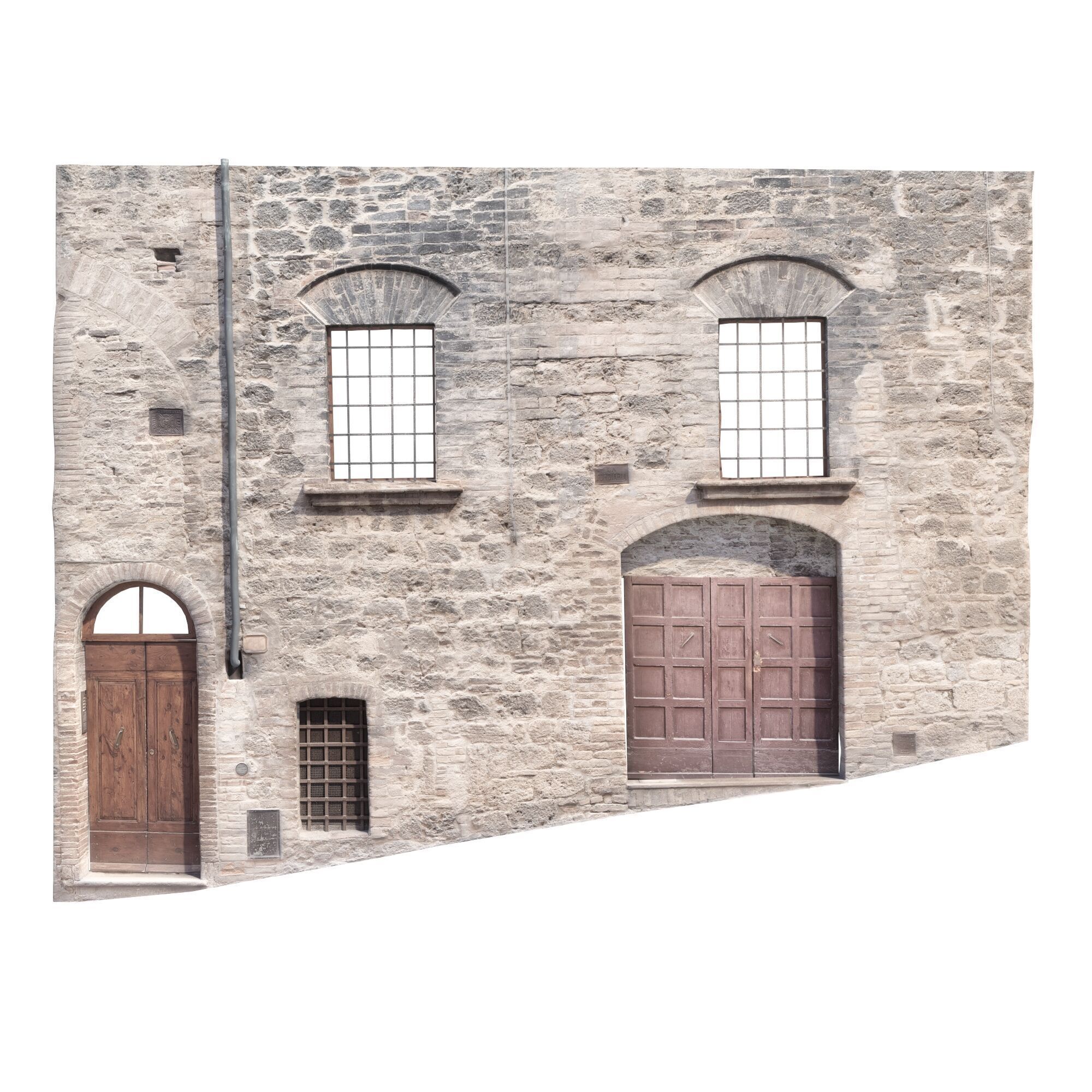 3D Scanned Italian Facade 004 3D model_4