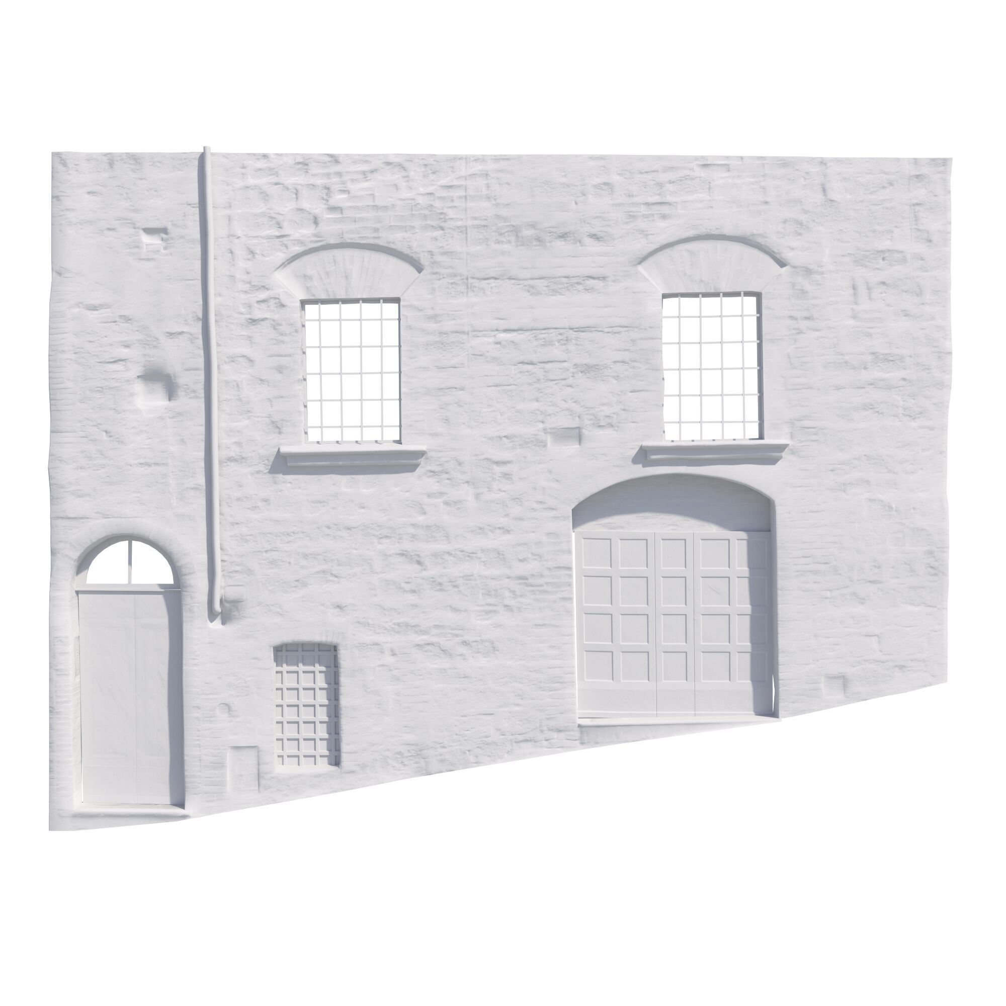 3D Scanned Italian Facade 004 3D model_5