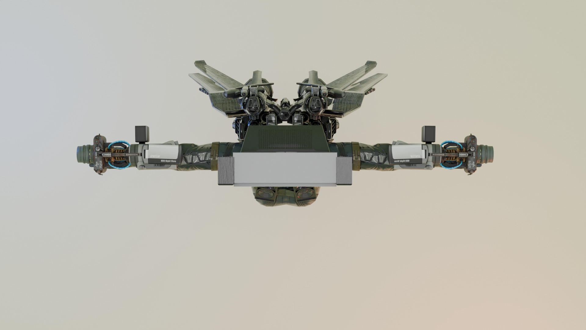 athena skibidi wars 3D model_4