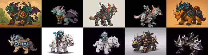 MountWorld bundle 69 pack 100 glb