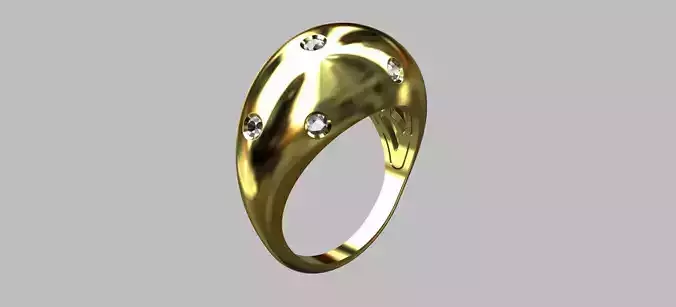 Bombe Finger Ring