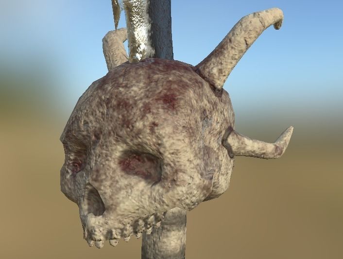 Ogre Sword Low-poly 3D model_2