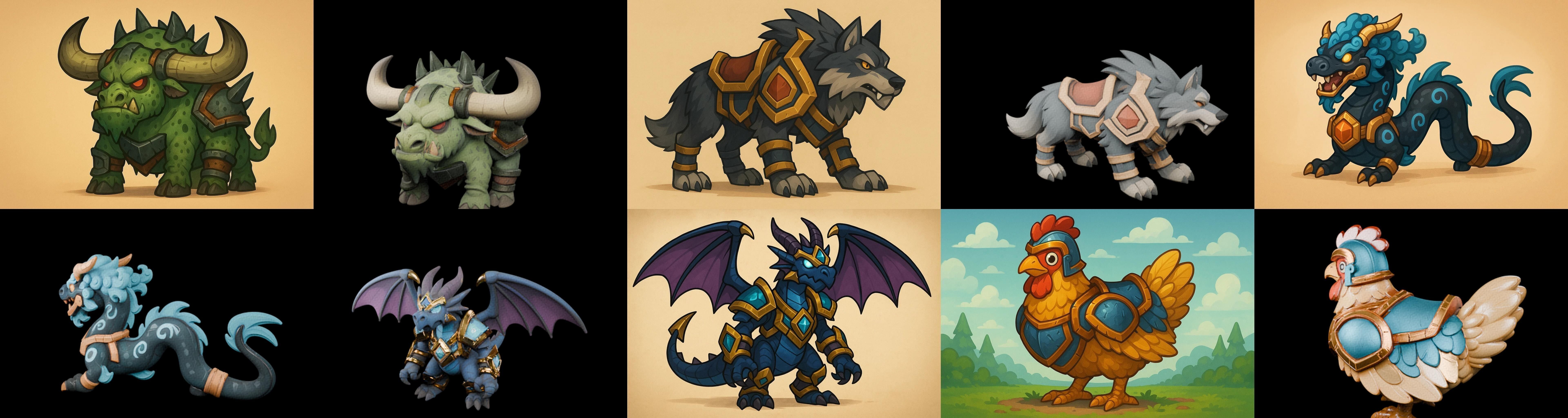 MountWorld bundle 66 pack 100 glb Low-poly 3D model_5