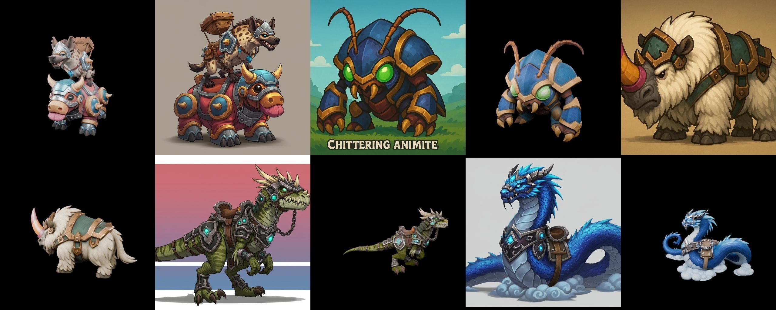 MountWorld bundle 66 pack 100 glb Low-poly 3D model_17