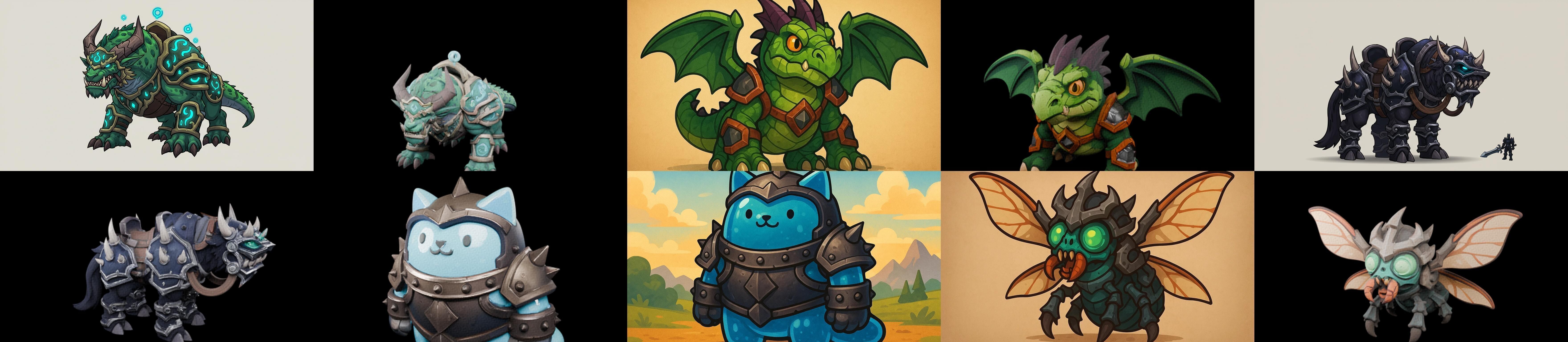 MountWorld bundle 66 pack 100 glb Low-poly 3D model_3